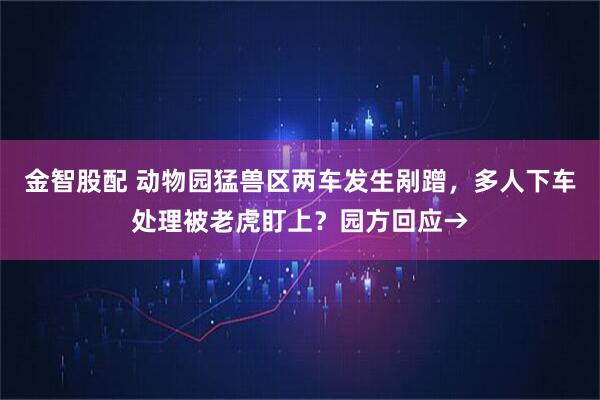 金智股配 动物园猛兽区两车发生剐蹭，多人下车处理被老虎盯上？园方回应→